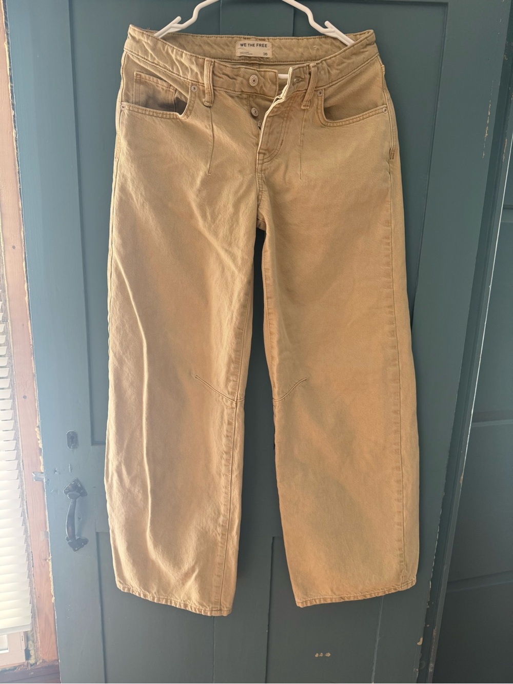 Free People Teagan Low Rose Boyfriend Jean. Size 26 - Picture 4 of 5